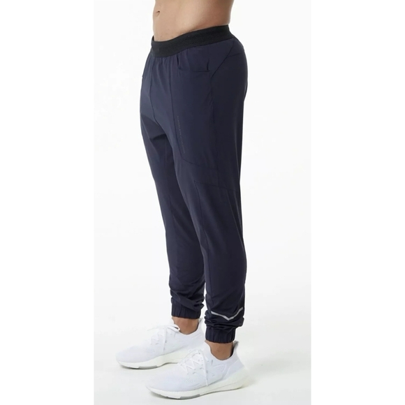 NWT Alphalete Infinity Studio Pant, Size Small, Color Navy - Picture 2 of 13